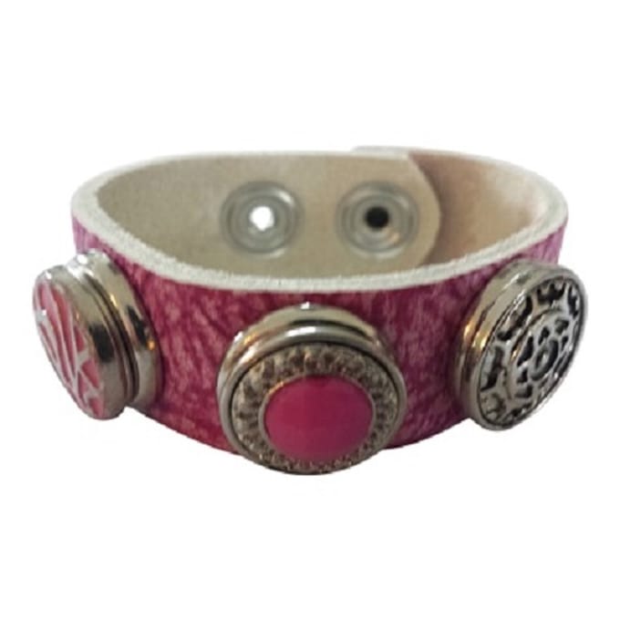 Aanpasbare armband-pink too