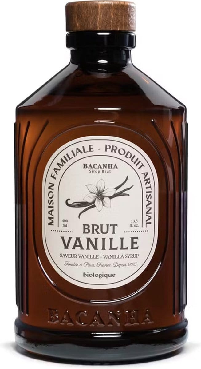 BACANHA - Organic Syrup - BIO - 400ml - Vanille (VANILLE)