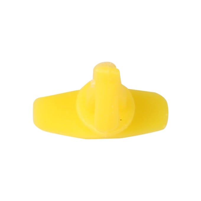BCF295 Lot de 10 clips de retenue, jaunes, pour Hyundai : 82132-22100