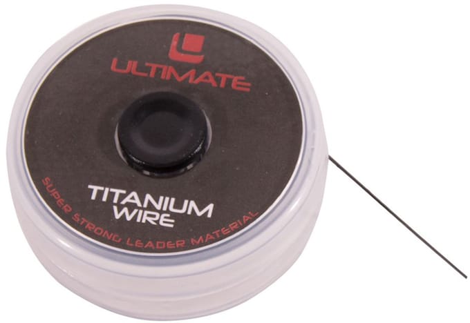 Ultimate titanium wire 40lb 5m - Roofvis Onderlijnmateriaal