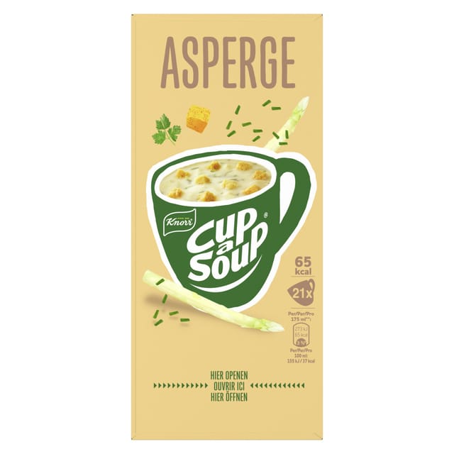 Knorr Cup-a-Soup Asperge 21 x 175 ml