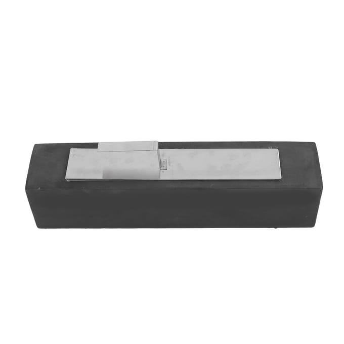 Tafelmodel Vuurkorf Innovatieve Veilige Rechthoekige Draagbare Tafelmodel Vuurkorf voor Verwarming Achtertuin gray