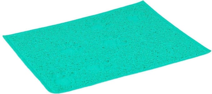 Flamingo Kattenbakmat - 40 x 30 cm - groen