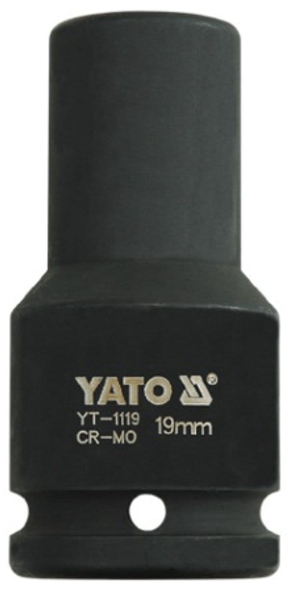 Yato - Lange Slagmoerdop - 3/4" - 19mm - Chroom-molybdeen