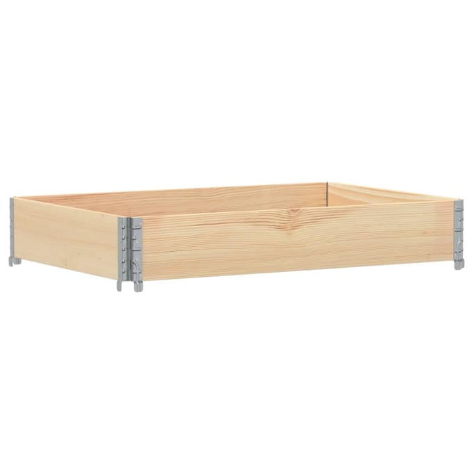 vidaXL - Plantenbak - 120x80 - cm - massief - grenenhout
