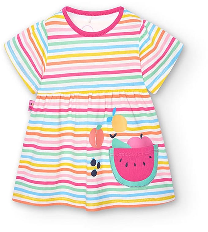Boboli 148092 Jurk Veelkleurig 6 Months Meisjes