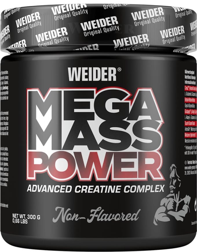 Weider Mega Mass Power (300g) Unflavoured - Creatine - Creatine-Mix