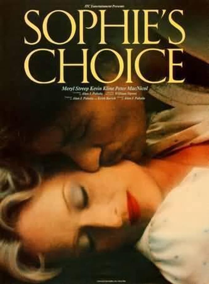 Klassieke filmposter - Sophie's Choice