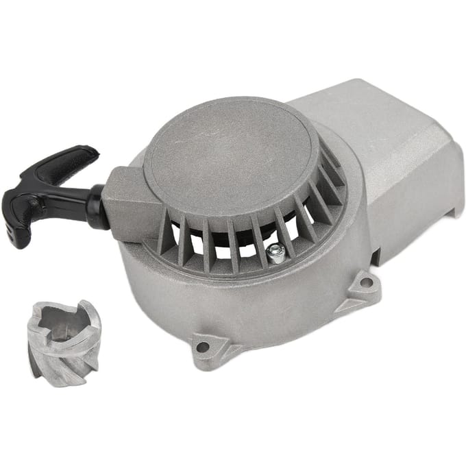 Lanceur Starter Démarrage avec Alliage d'Aluminium Central Adapté pour Mini Moto Pocket Bike Dirt 2 Temps 47cc 49cc