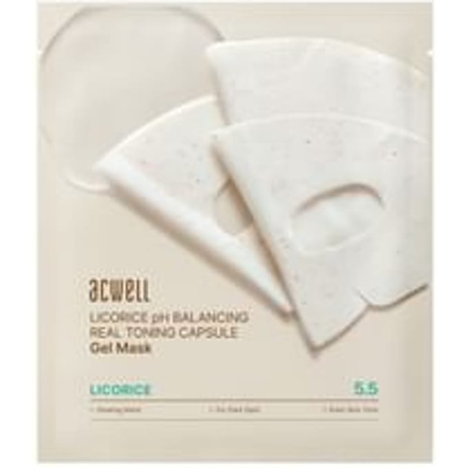 acwell - Licorice pH Balancing Real Toning Capsule Gel Mask 34g x 1 sheet