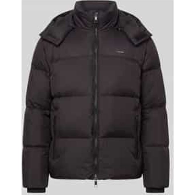 Regular fit donsjack met afneembare capuchon