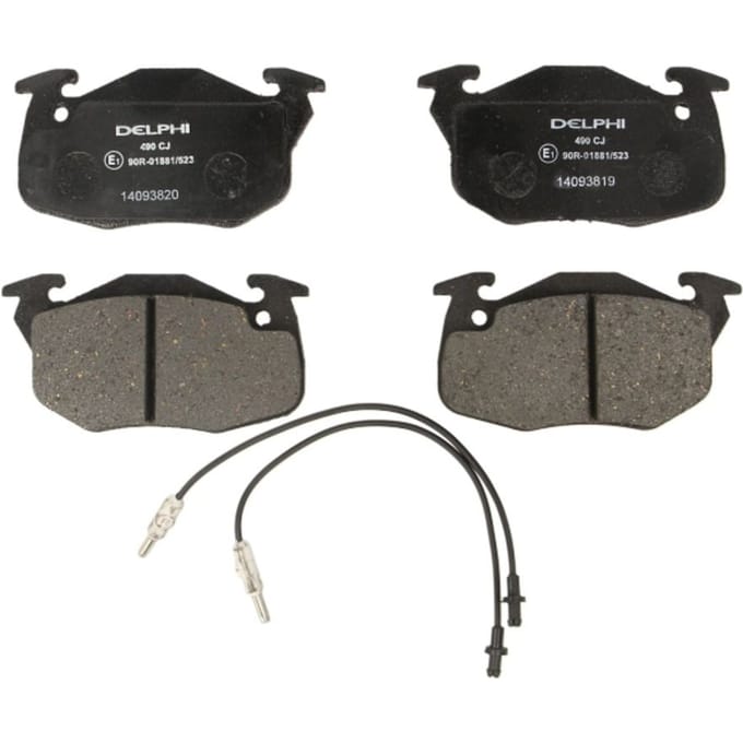 Remblokset DELPHI LP490, voor