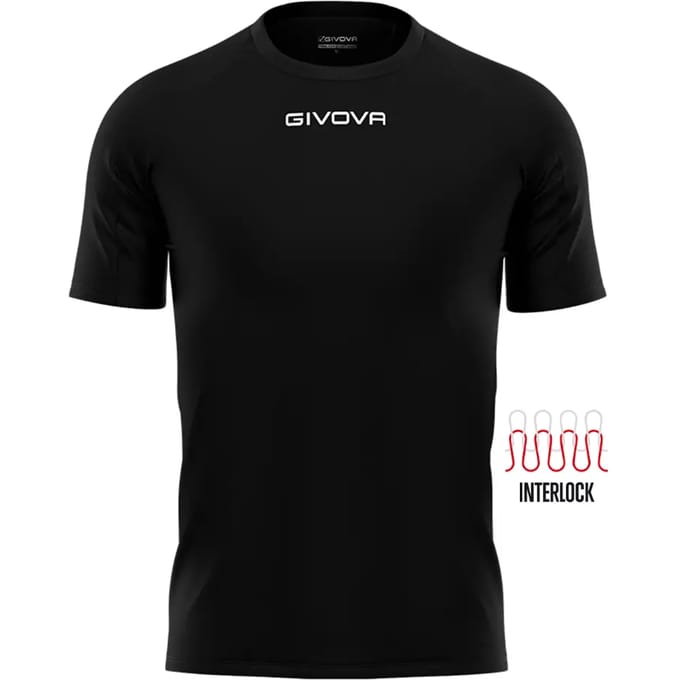 Givova T-Shirt CAPO INTERLOCK korte mouw