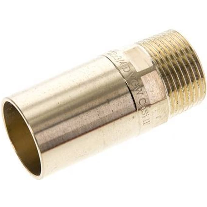 Perskoppeling - 28mm Buiseinde & R 3/4'' Buiseinde - Koperlegering