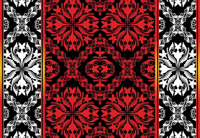 Fotobehang Abstract Pattern | XL - 208cm x 146cm | 130g/m2 Vlies
