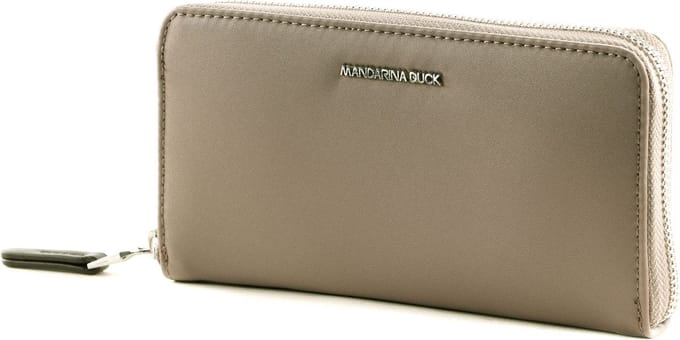 MANDARINA DUCK Portemonnee Hunter Zip Around Wallet Beaver Beige