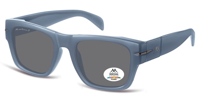 Montana Zonnebril Polarized Glanzend Blauw MP189D