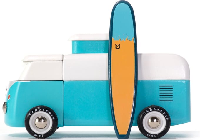 Americana: VW BEACH BUS - Ocean (BVA319) 16,5x9,4x8,4cm, magnetisch, in giftbox, 3+