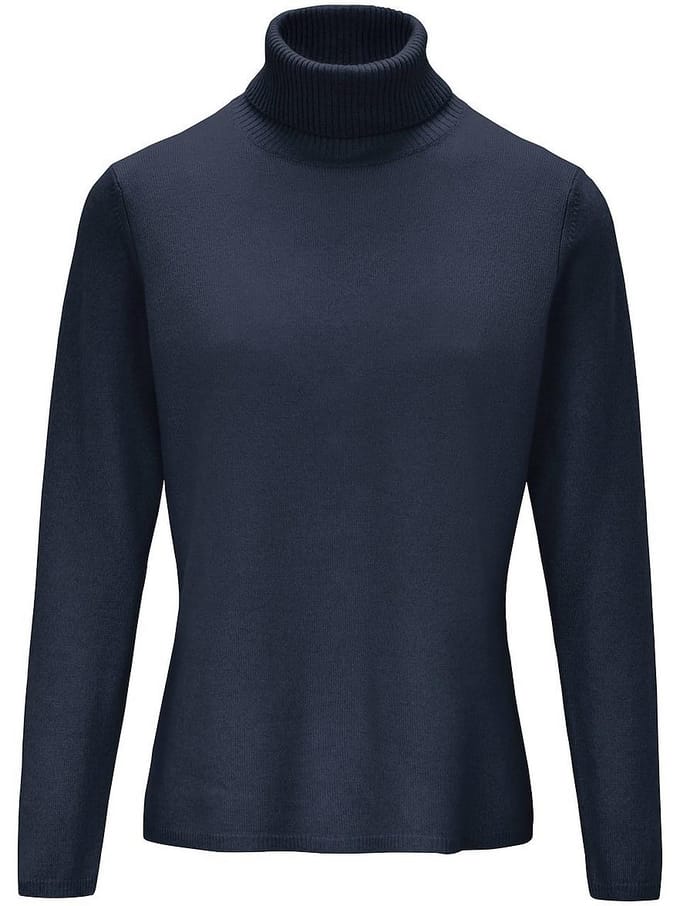 Coltrui scheerwol en kasjmier Van Peter Hahn blauw
