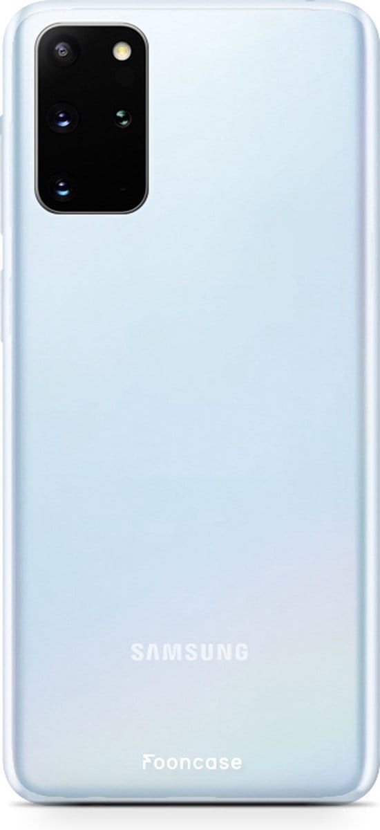Fooncase Hoesje Geschikt voor Samsung Galaxy S20 FE - Shockproof Case - Back Cover / Soft Case - Transparant