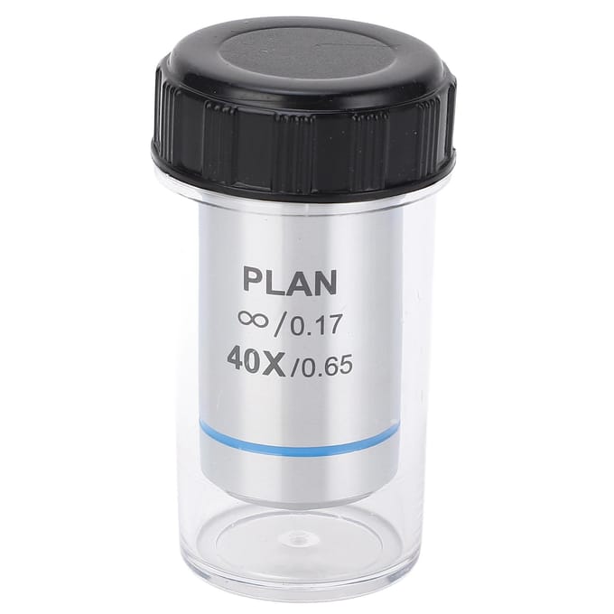 Objectif Infini 40X Champ de Vision Large Haute Transmission 195 Objectif de Microscope