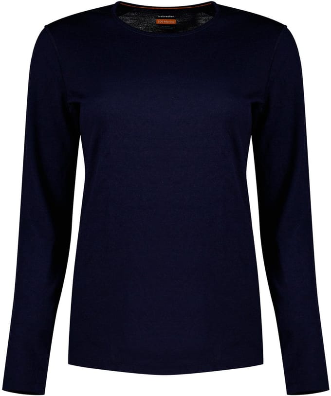 200 Oasis LS Crewe Thermoshirt Dames Midnight Navy M