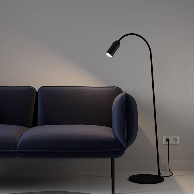Top Light Neo! Floor LED vloerlamp dimbaar zwart/zwart