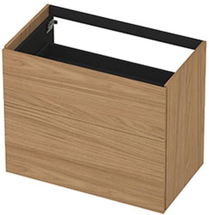 INK - Onderkast 2 Laden Push To Open Decor - 800x450x650 Mm - Blank Eiken