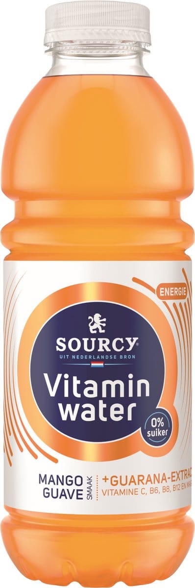 Sourcy Vitaminwater - Mango / Guave 6x1L - Voordeelverpakking