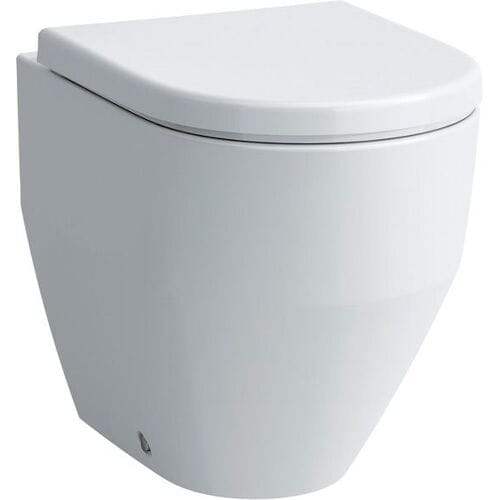 Laufen Pro - Staand toilet, 530x360 mm, bodem/achterafvoer, Rimless, wit H8229560000001