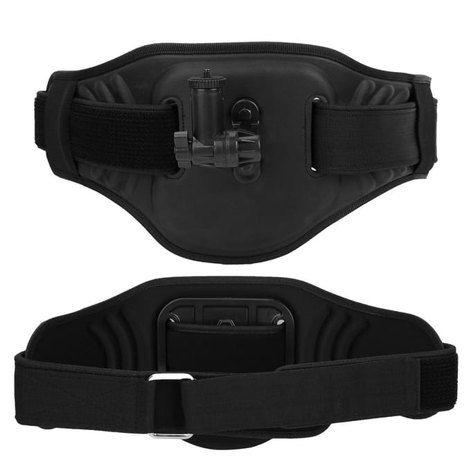Buiten Camera Houder Riem Beugel voor Gopro Hero 76543+321 Sportcamera Accessoires black