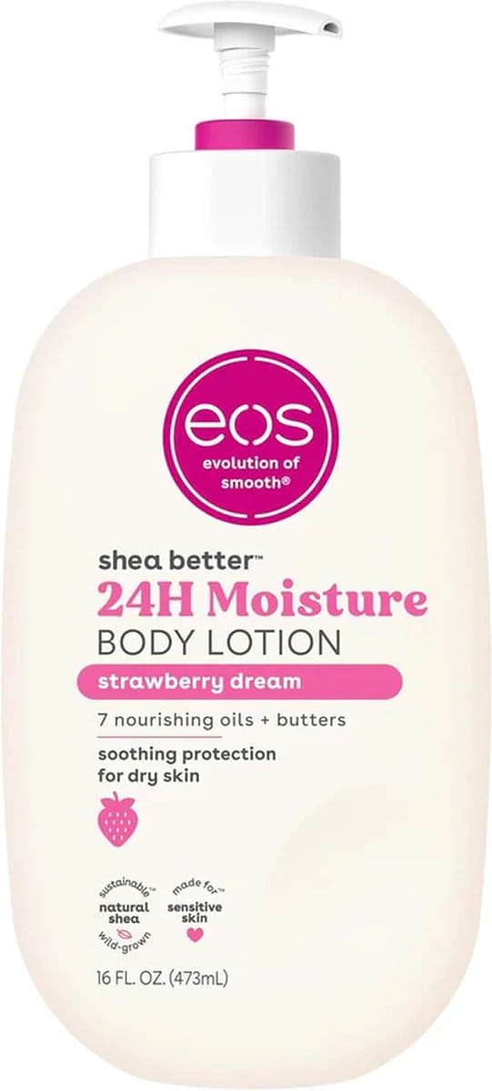 eos Shea Better Moisture Bodylotion - Strawberry Dream - 473ml