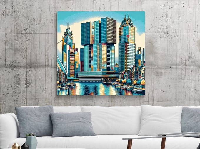 Kunstprint | Wanddecoratie | Forex | 60 × 60 cm