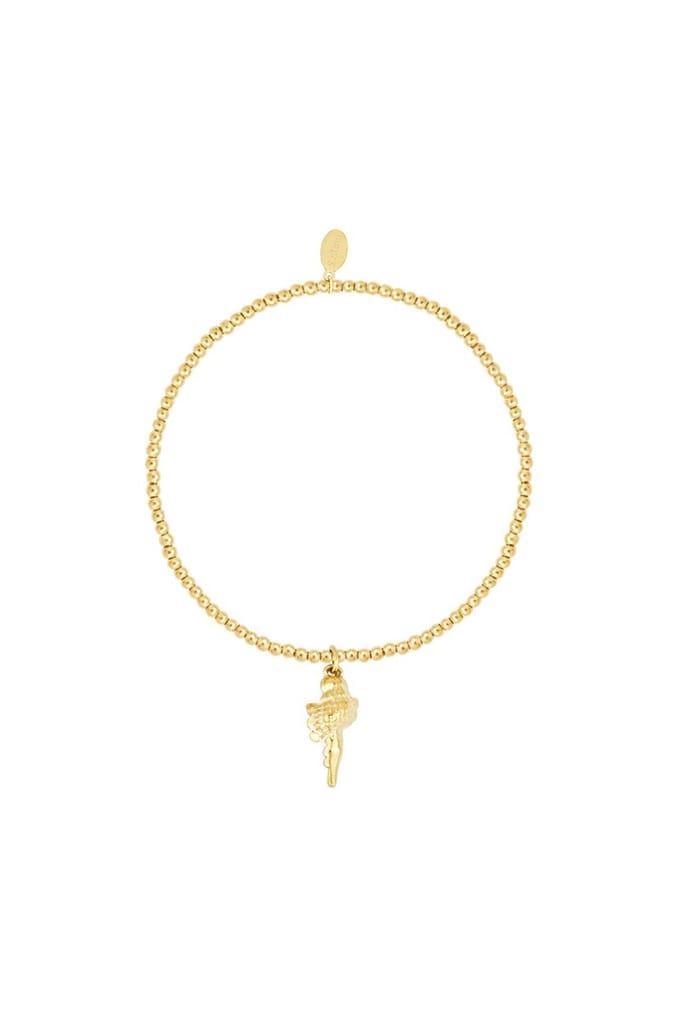 simpele zeeschelp armband