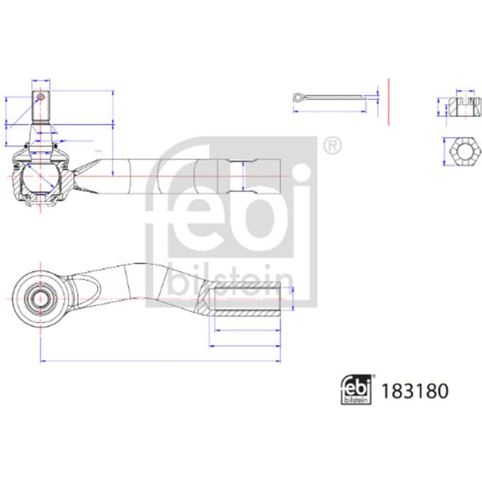 Spoorstangeind FEBI BILSTEIN 183180