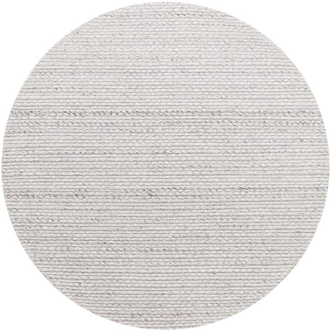 MUST Living Carpet Nirvana round large,Ø250 cm, grey, 60% Wool, 40% Polyester