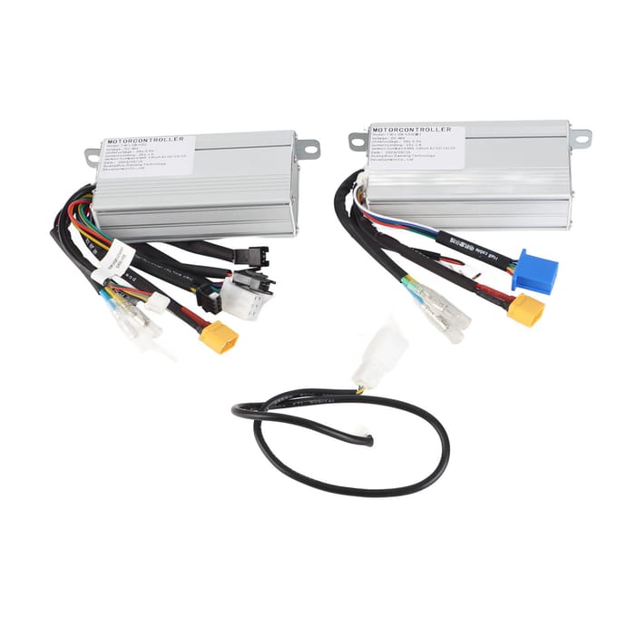 48V 800W Elektrische Scooter Controller Dubbele Aandrijving Aluminiumlegering Elektrische Fiets Snelheidsregelaar white