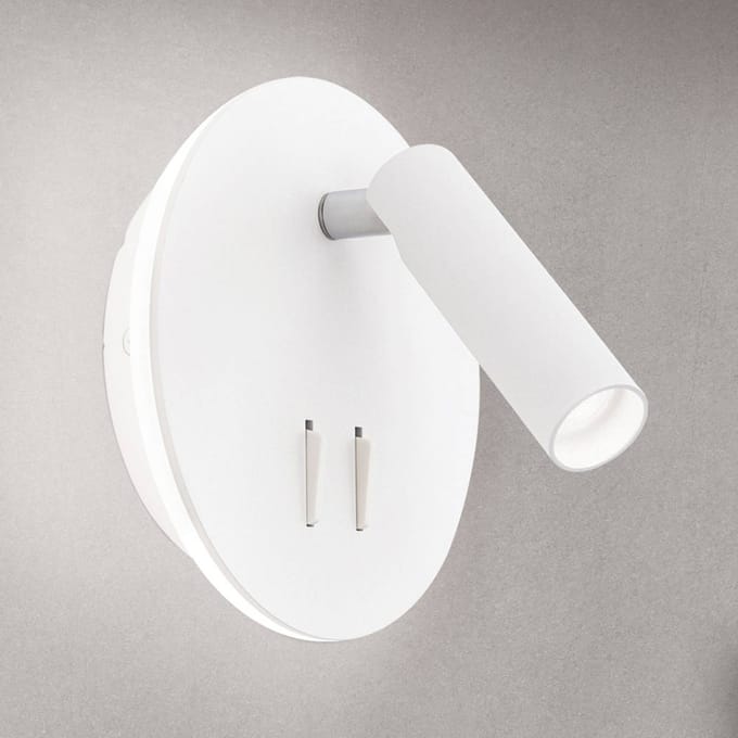 ORION LED wandlamp Lenny met 2 lichtbronnen, wit