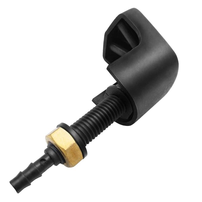 2 Stuks LR061677 Voorruit Washer Jet Nozzle AMR3025 Fit Voor Land Rover Defender 90/110 black