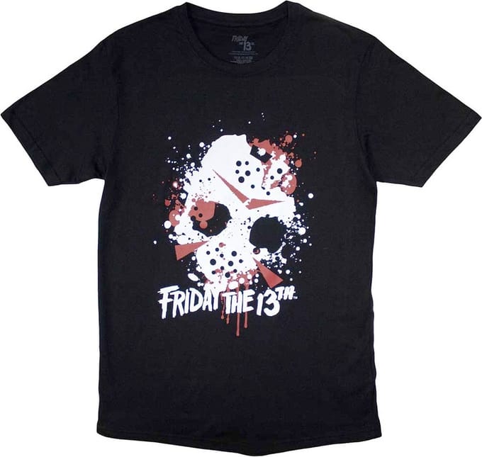 Friday The 13th - Jason Blood Splat Heren Tshirt - M - Zwart