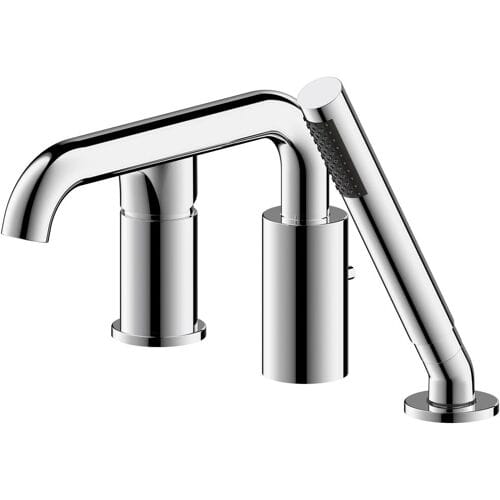 Bravat Chicago Three Hole Tub Edge Faucet 3555482