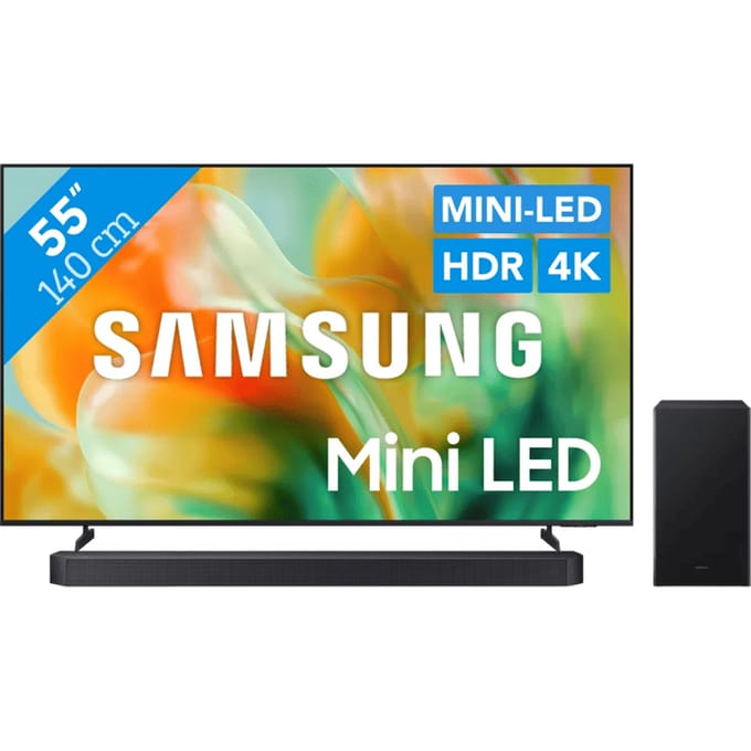 Samsung Mini-led 55" M83H (2026) + Samsung HW-Q600F (2025)