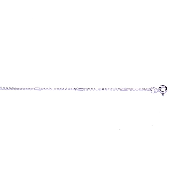 Luxenter Sterling zilveren 925 gerhodineerde ketting - Tartes