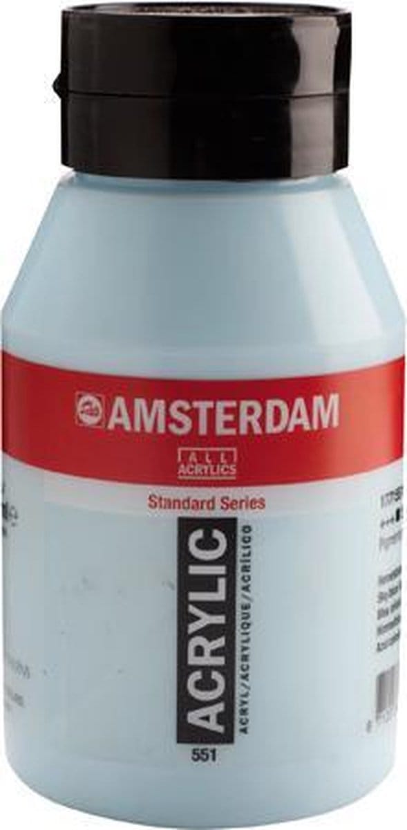 Amsterdam Acrylverf 551 Hemelsblauw Licht 1L
