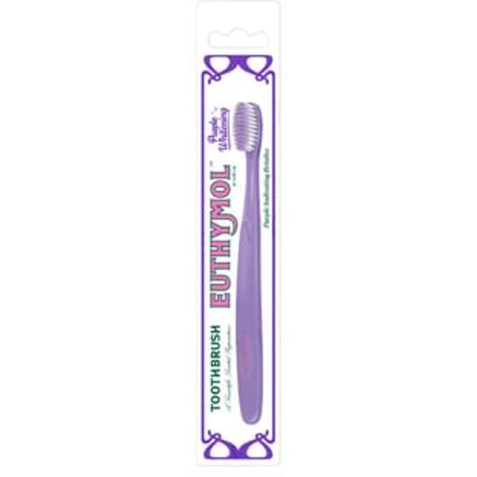 Ginza Stefany Tokyo - EUTHYMOL Whitening Purple Toothbrush 1 pc - Random Color