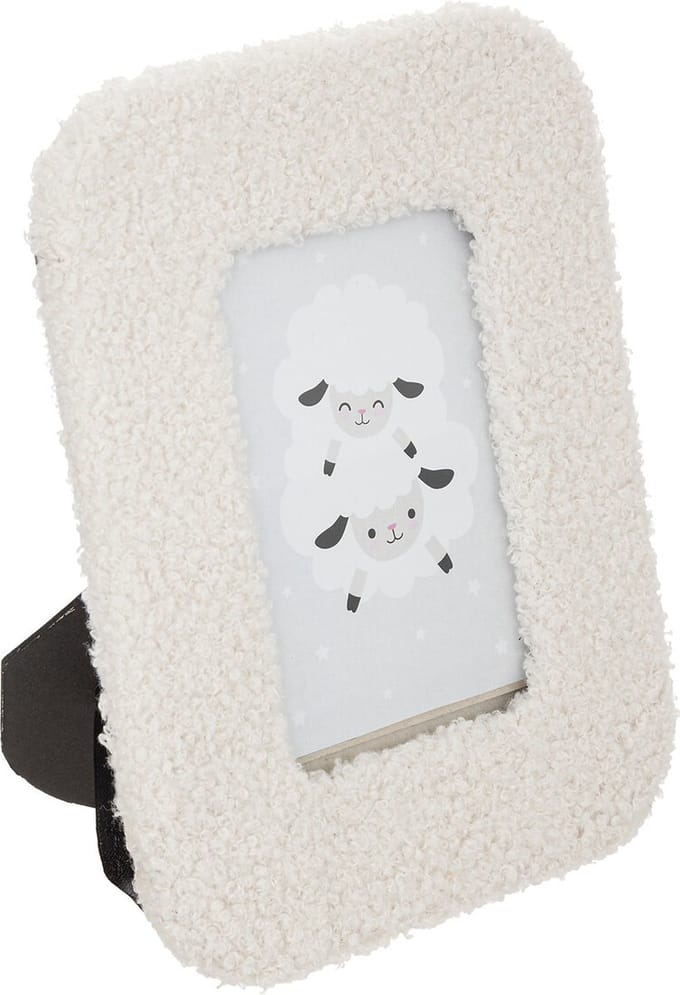 NEELA kinderfotolijst van bouclé-stof