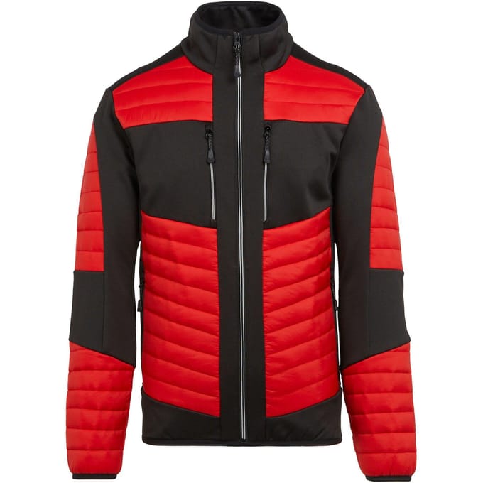 Regatta Heren E-Volve Thermal Hybride Jas (Klassiek rood/zwart)