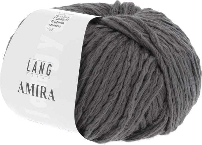 Lang Yarns Amira - 70 antraciet - Katoen Garen