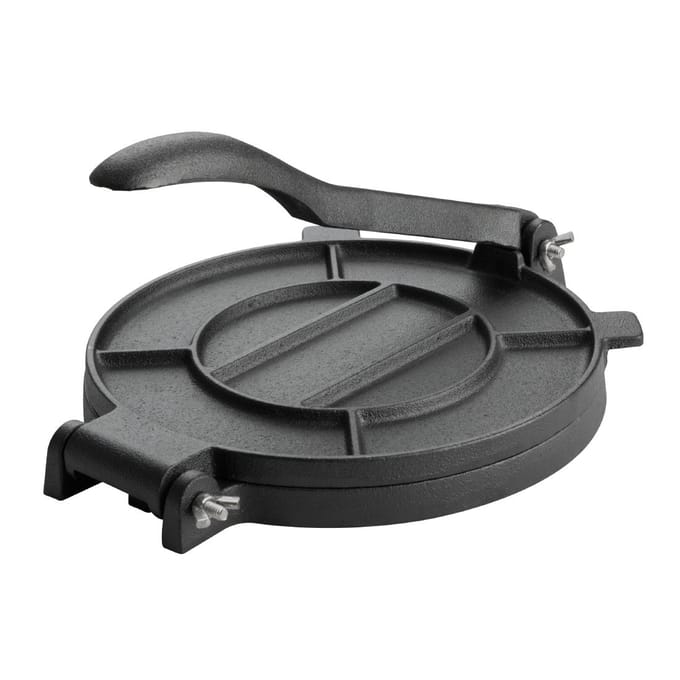 Vogue gietijzeren tortillapers - diameter 20 cm