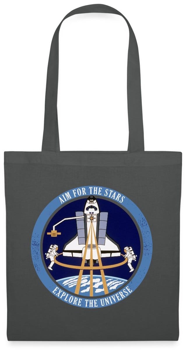 NASA Aim For The Stars Tas Van Stof Schoudertas